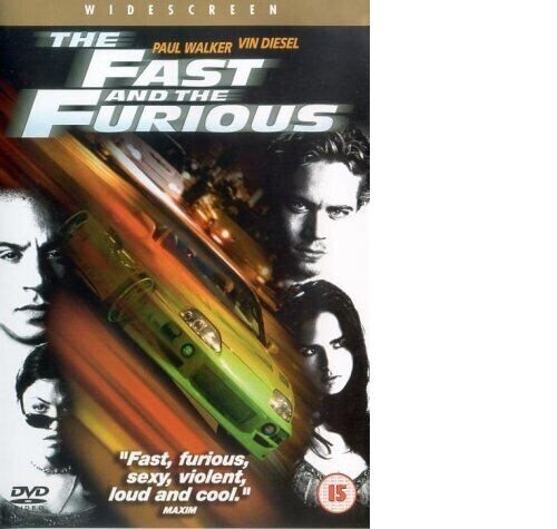 The Fast and the Furious DVD (2001)