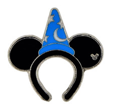 Mickey Mouse Ears Headband Sorcerer Hat Individual Disney Park Trading Pin ~ New