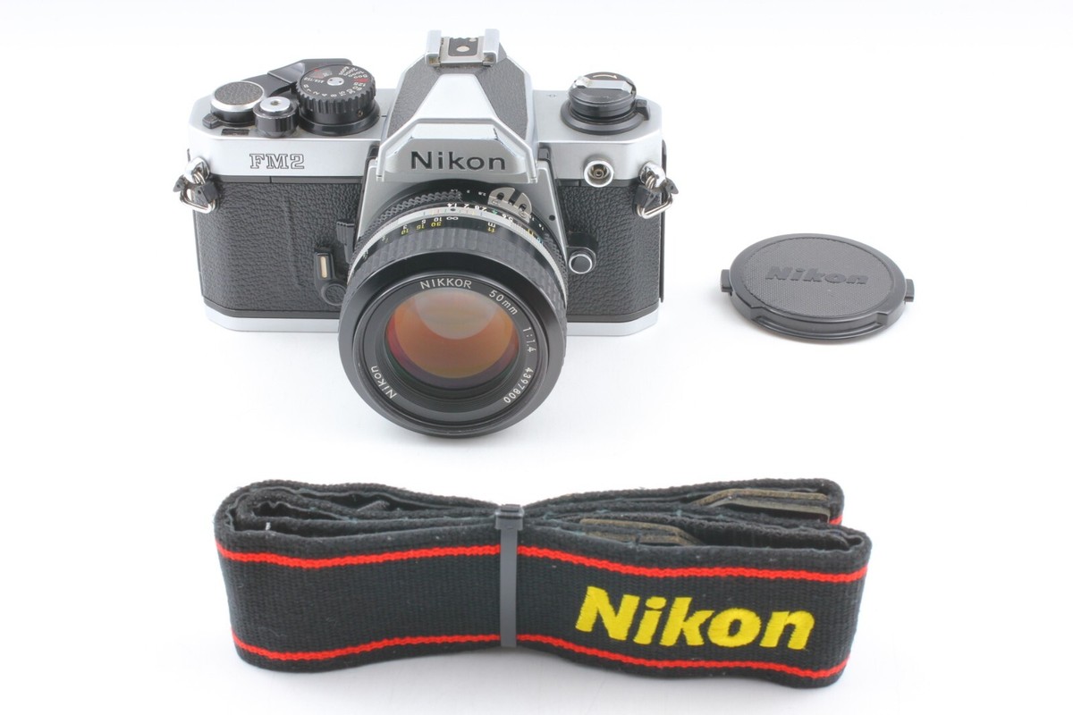 Near MINT】Nikon New FM2 Silver Nikkor AI 50mm f/1.4 Lens Near MINT】Nikon New FM2 Silver Nikkor AI 50mm f/1.4 Lens