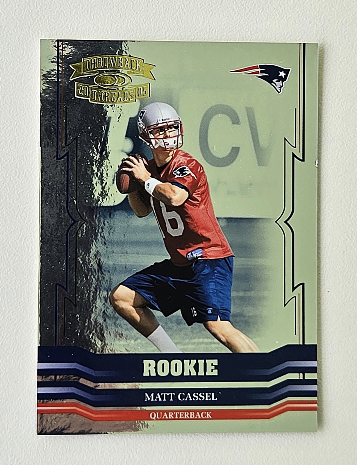 Matt Cassel Donruss Throwback Threads #194 Base