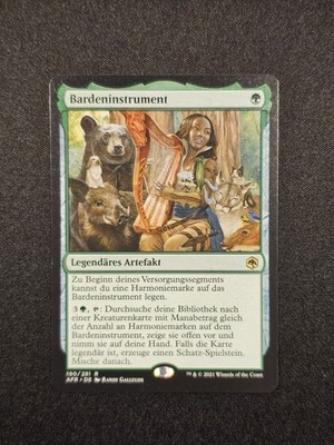 MAGIC MTG - Bardeninstrument - AFR 190/281 - Forgotten Realms - RARE - TOP - DE
