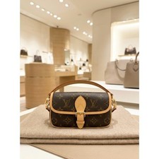 Authentic Louis Vuitton 2026 Nano Diane Monog...