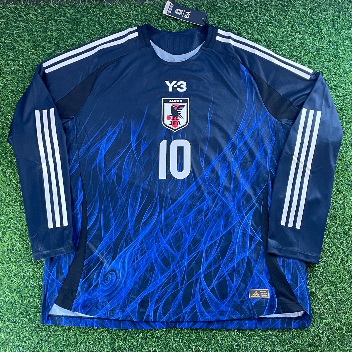 Japan 2024 Y-3 Official Player Issue Long Sleeve Jersey Shirt Kit
