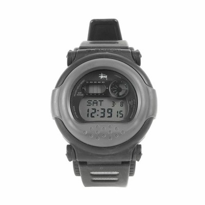 時計 G-001ST JASON STUSSY CASIO G-SHOCK Stussy G-Shock G-001St Jason Watch / Gray Black Brand Fashion