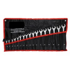 SERIE KIT SET CHIAVI COMBINATE STELLA E FISSA INGLESI 17pz 6-22mm 17 PEZZI