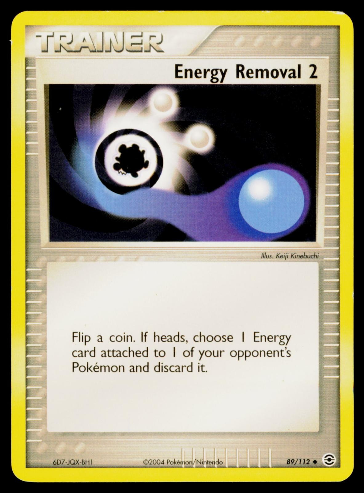 Energy Removal 2 - 89/112 LP Uncommon FireRed & LeafGreen Pokemon