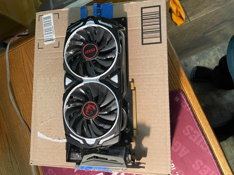 MSI GeForce GTX 1080 Ti ARMOR 11G OC Graphics Card - No box - Read Below