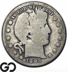 1893-O Barber Half Dollar