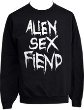 Alien Sex Fiend Sweatshirt Gothic Punk Death Rock Band Goth