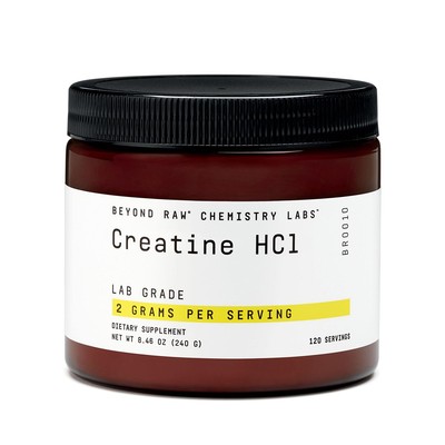 BEYOND RAW Science-Backed Creatine HCl Powder, Lab Grade, for Muscle Strength
