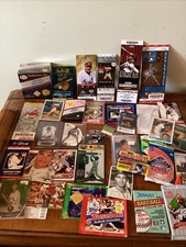 Oddball Baseball lot of cards, unopened packs, Tickets , Leaf Proof and more