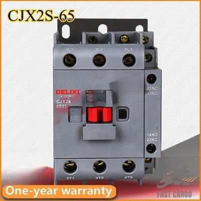 1PCS NEW DELIXI CJX2S-65 CJX2S65 Magnetic Contactor fast shipping #fb
