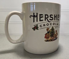 Hershey's Chocolate 28oz Galerie Jumbo Mug Christmas Cocoa Coffee Large Cup