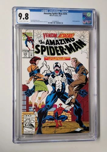 Amazing Spider-Man #374 CGC 9.8 New Slab - Venom Appearance