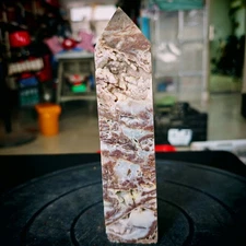2.64LB Natural zinc ore raw stone tower crystal specimens Healing reiki gift