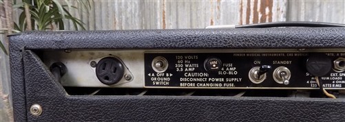 Fender Musical Instruments Twin Reverb Amplifier, Vintage Silverface Tube Amp,