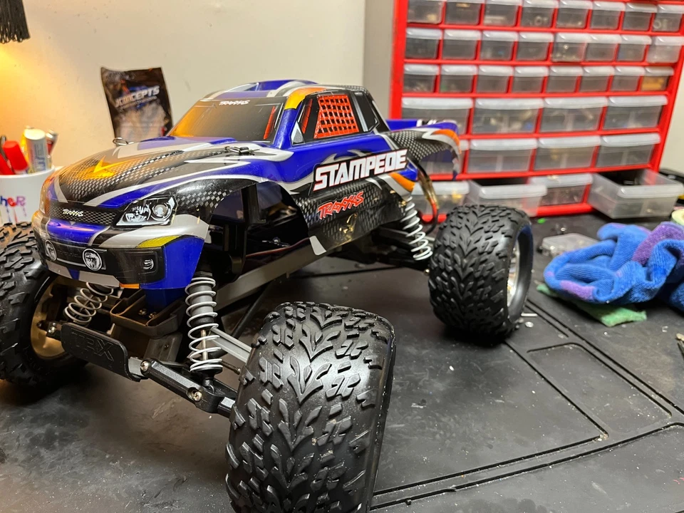 Traxxas Stampede Excellent Condition Nice Flysky Transmitter Very Clean - Image 4 of 4