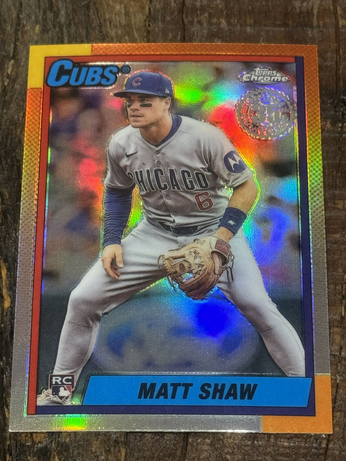 2025 Topps Chrome Update #90CU-20 Matt Shaw 1990 Topps Chrome