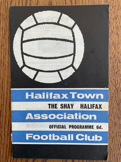 HALIFAX TOWN V LUTON TOWN. 16TH MAY 1966. DIVISION FOUR.