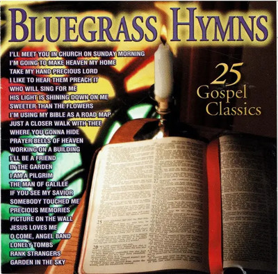CD The Marksmen, Hylo Brown, Rusty York Bluegrass Hymns 25 Gospel Classics