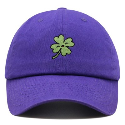 JPAK Clover Premium Dad Hat Premium Cotton Strapback Gift Trendy