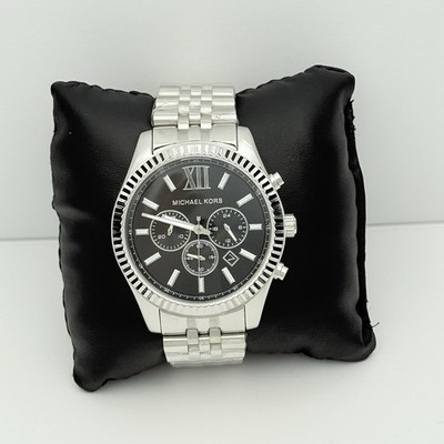 Michael Kors Oversized Lexington MK8602 Black Dial Chronograph Men s Watch