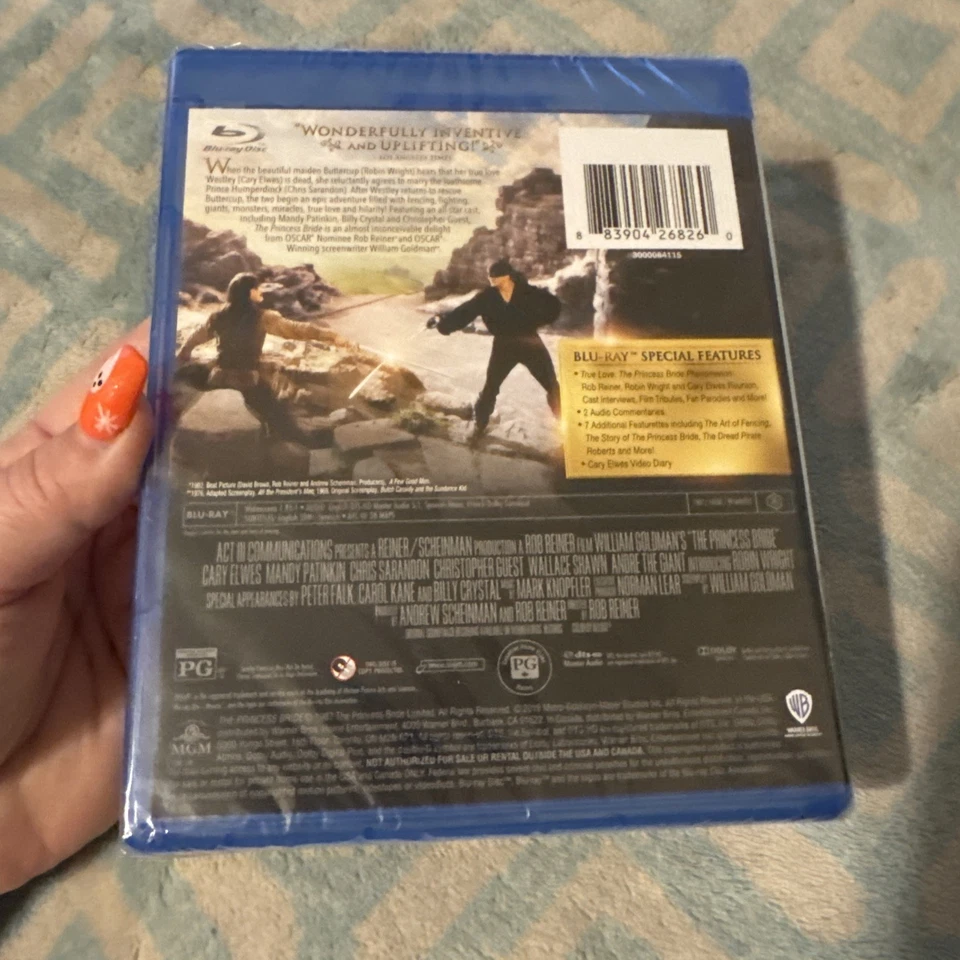 The Princess Bride (1987, Blu-ray, 25th Anniversary Edition) Brand NEW** Foto 3 de 4