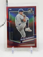 2023 Panini Donruss - Ricky Tiedemann #119 Holo Red /2023 (RC)