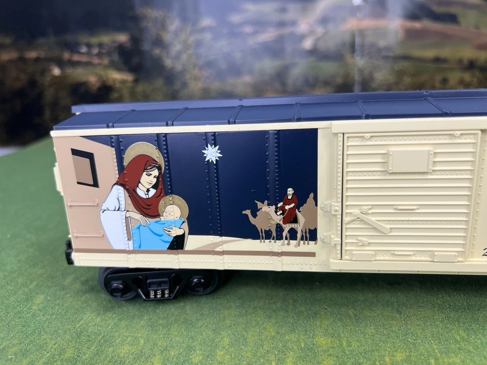 MTH RAIL KING 30-74257 2005 CHRISTMAS BOXCAR "MERRY CHRISTMAS" NEW IN BOX - Image 4 of 4