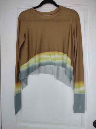 Free People Movement tempo Printed Long-Sleeve shirt XS