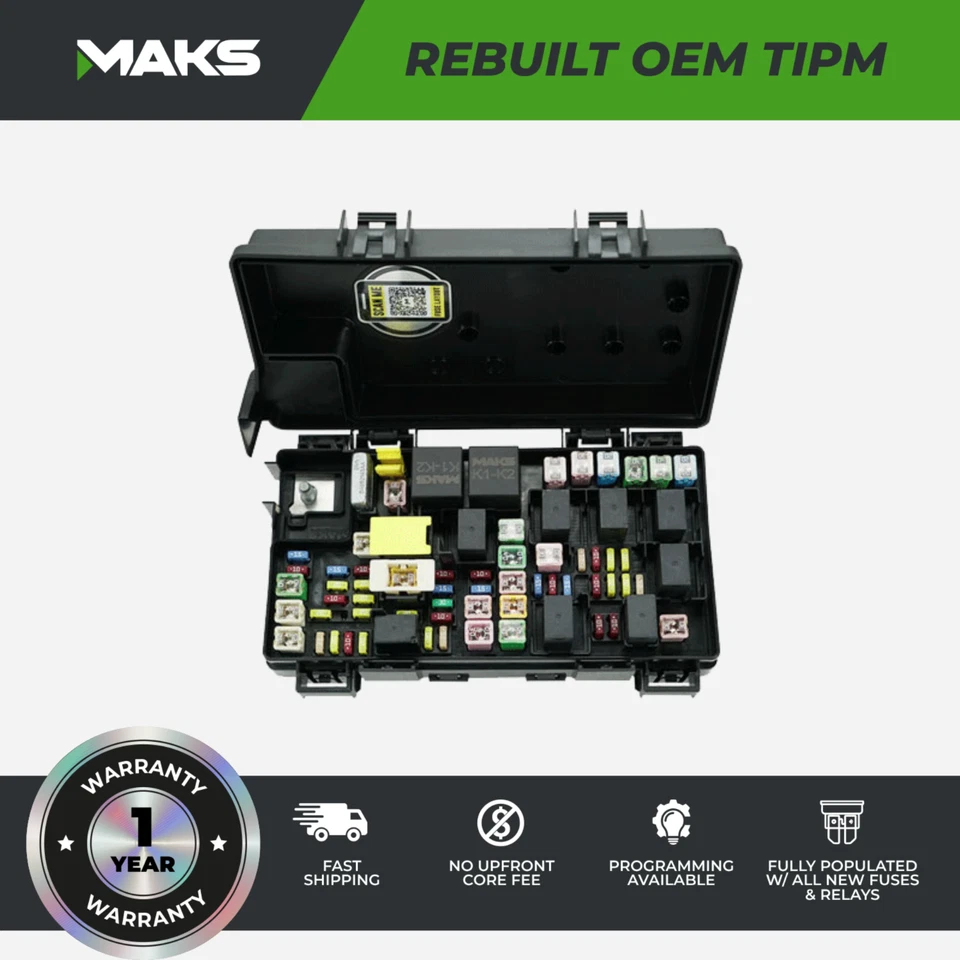 RAM C/V 2013-2014 OEM reconstruido TIPM 68244881 *¡programación incluida!* Foto 2 de 4