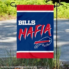 Buffalo Bills Mafia Official Garden Yard Banner Flag
