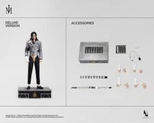 INART A012 1/6 Michael Collectible Action Figure Model Toy Rooted Hair Deluxe