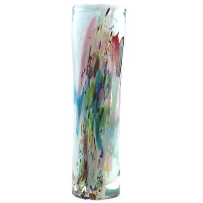Eine hervorragende Qualität Vintage Adam Aaronson Studio Kunst Glas Splatter Vase C.20thC