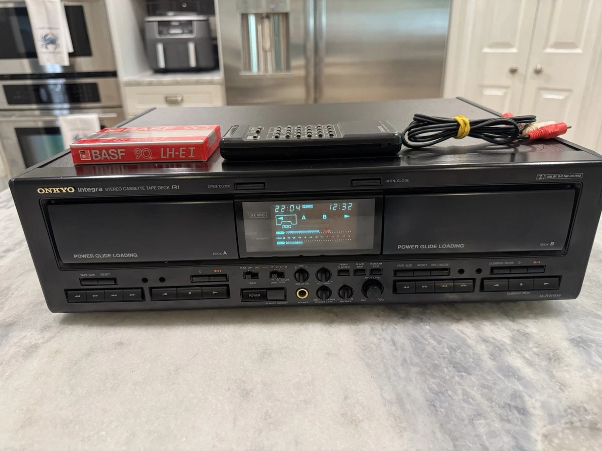 Onkyo Cassette Player & Recorder Home Audio Cassette Tape Decks