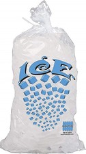 Ice Bag with Twist Tie Enclosure, 10 lbs Pack of 1000 
