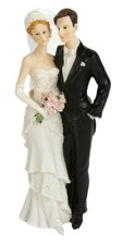 Hochzeitspaar, 21 cm (Brautpaar für Torte od...