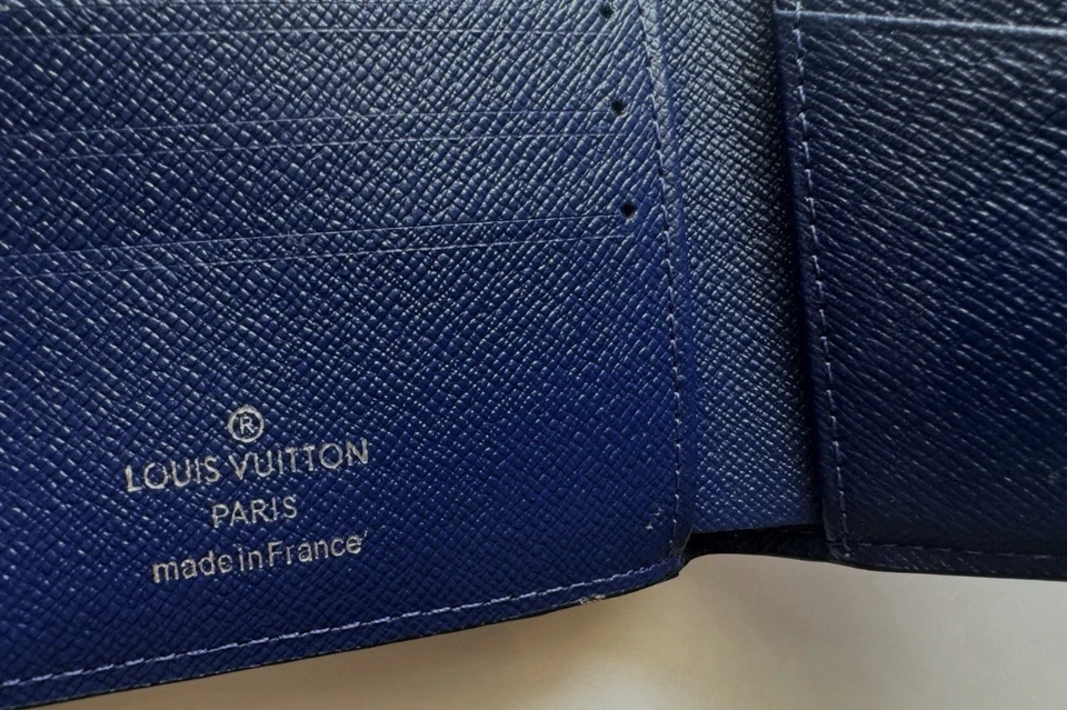 Louis Vuitton Navy Bifold Wallet Monogram - Image 4 of 4