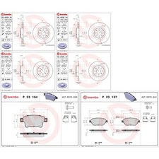 Kits de frein Fiat PUNTO