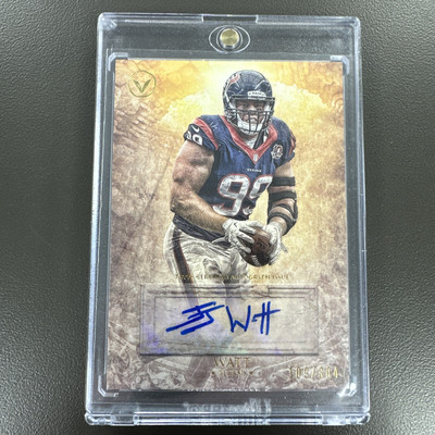 2012 Topps Valor Centurion Autograph #CA - JJW J.J. Watt 304 (AU) 109/304 