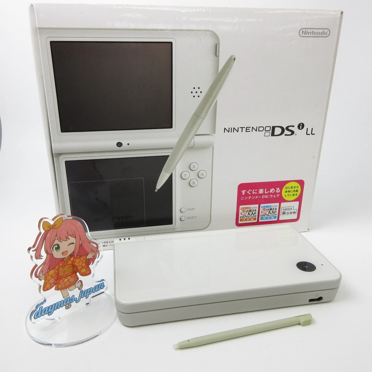 DSi i ホワイト カセット付き Nintendo DSi XL White Video Game Consoles for sale - eBay