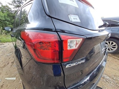 Used Left Tail Light Assembly fits: 2019 Ford Escape liftgate mounted bright red