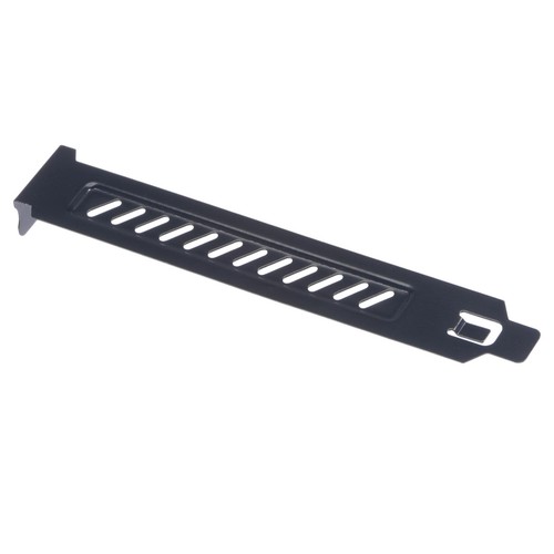 PCI Slot Covers with Screws for PC Case Airflow and Dustproof Black 4pcs - Photo 5/5