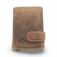 GeldböRse Portemonnaie Greenburry Vintage Leder Braun Rfid Geschenk Deko Trend
