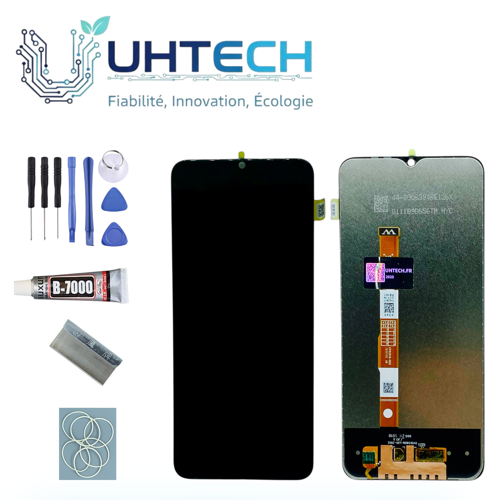 Écran Vivo Y20s 4G 2020 tactile cassé solution de remplacement pour affichage noir