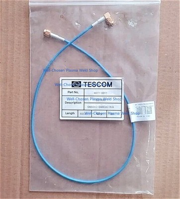1pc new for Tescom 4011-0011 SS405 SMA (m) -SMA(m)R/A RF cable length ...