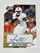 2021 Pro Set College Football Football Autograph - Sincere McCormick - UTSA