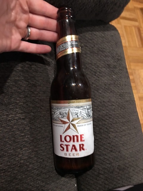 lone star beer glass