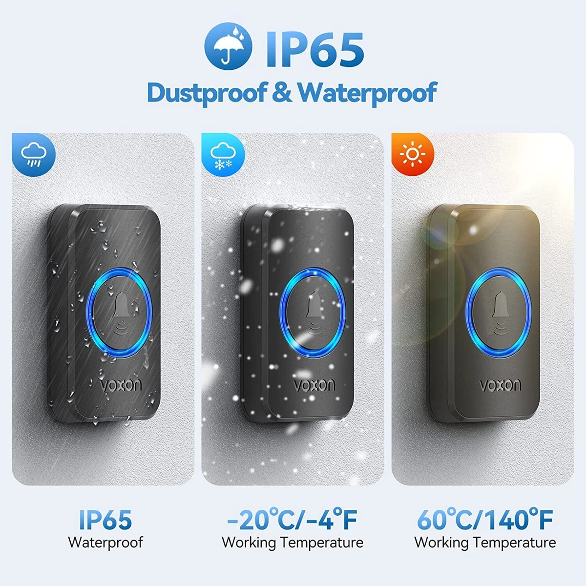 Ring 2 hotsell doorbell waterproof