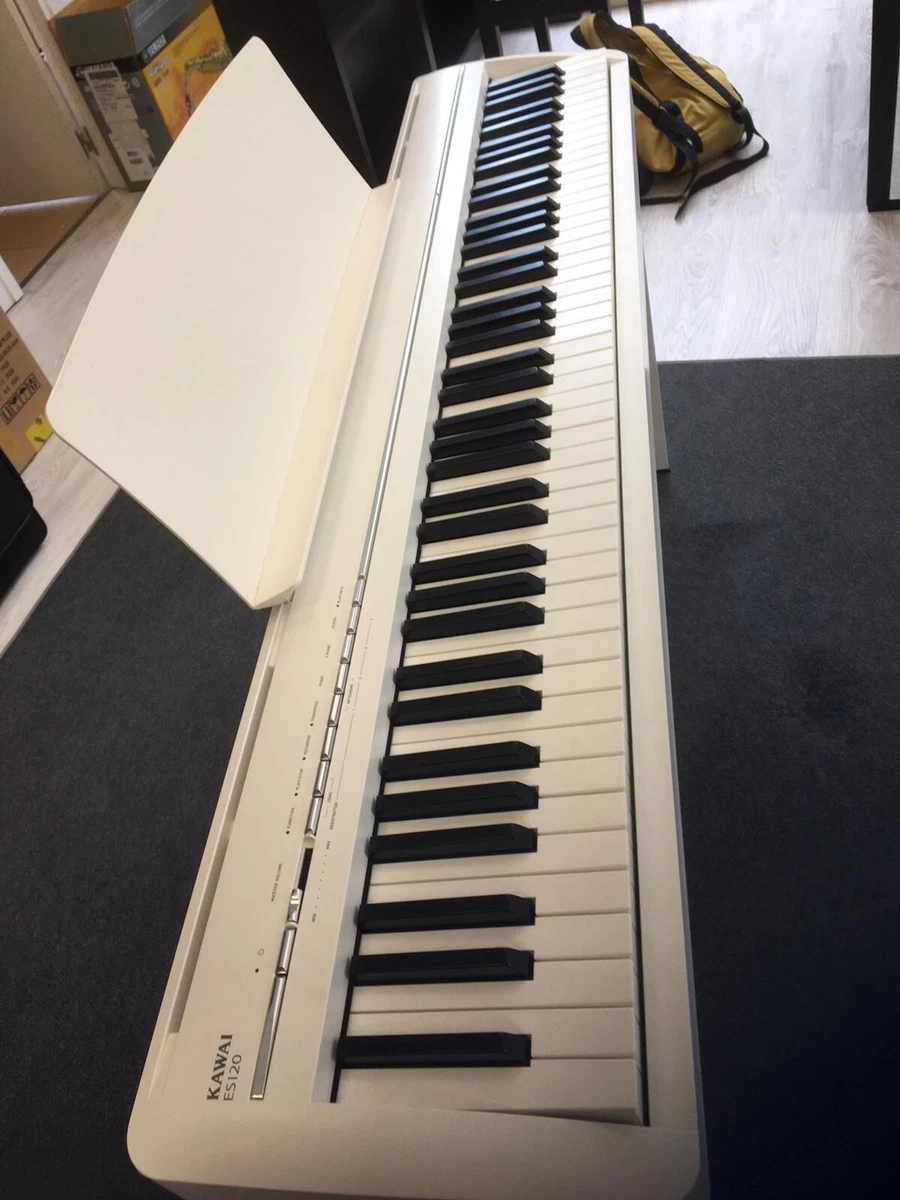 Piano electrónico kawai ES-120 blanco